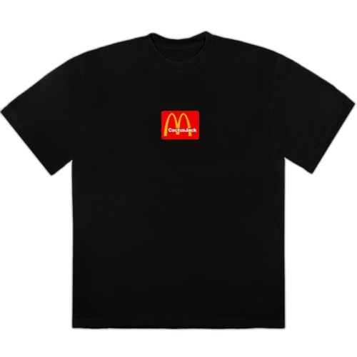 Travis Scott x McDonald's Sesame II T-Shirt Black/Red