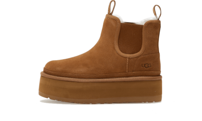 UGG Neumel Platform Chelsea Boot Chestnut