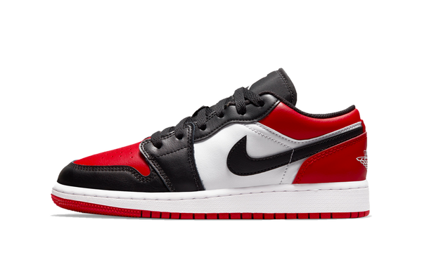 Nike Air Jordan 1 Low “Bred” air-jordan-1-low-bred-toe-gs-1