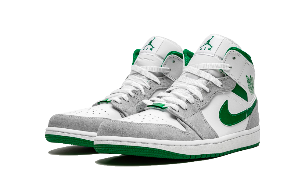 Nike Air Jordan 1 Mid Grey Green
