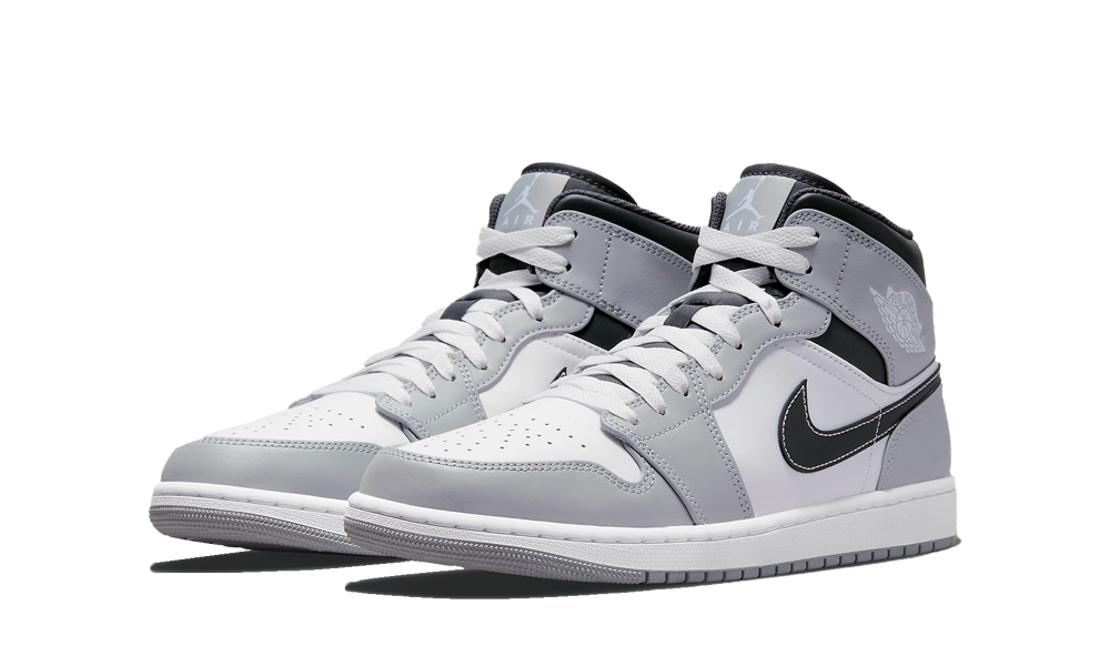 Jordan 1 wit grijs sale