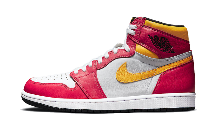 Nike Air Jordan 1 Retro High Light Fusion Red