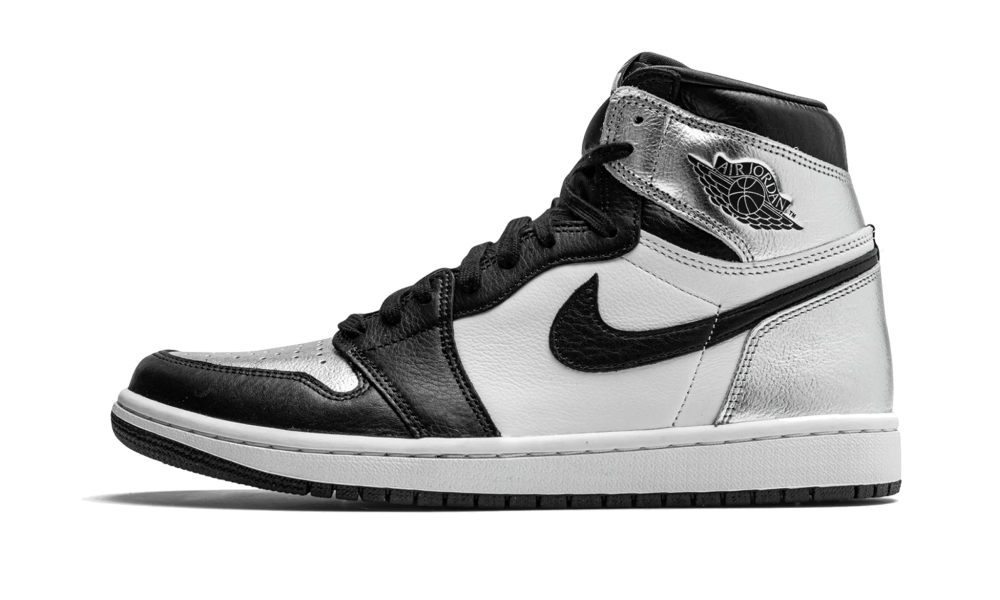 Nike Air Jordan 1 High Silver Toe