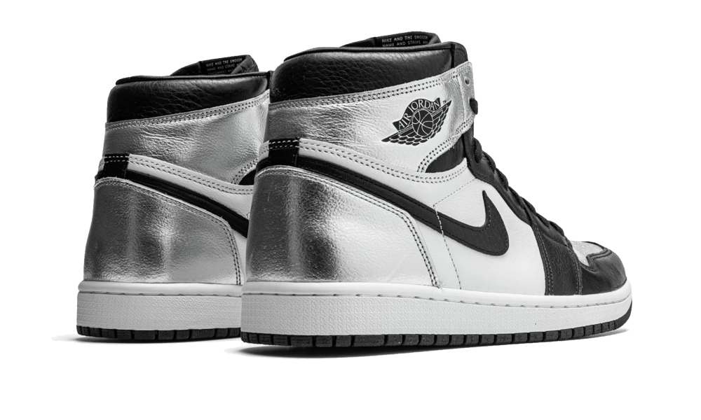Nike Air Jordan 1 High Silver Toe