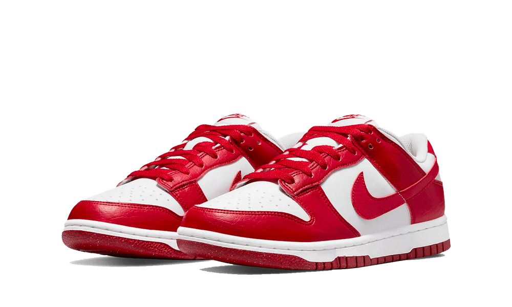 Nike Dunk Low White Gym Red Next Nature